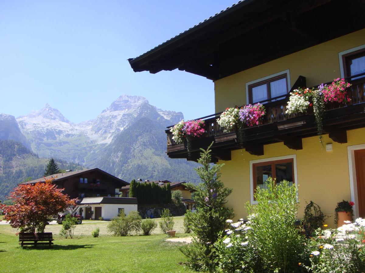 Ferienwohnung Haus Alpengruß Lofer Exterior foto